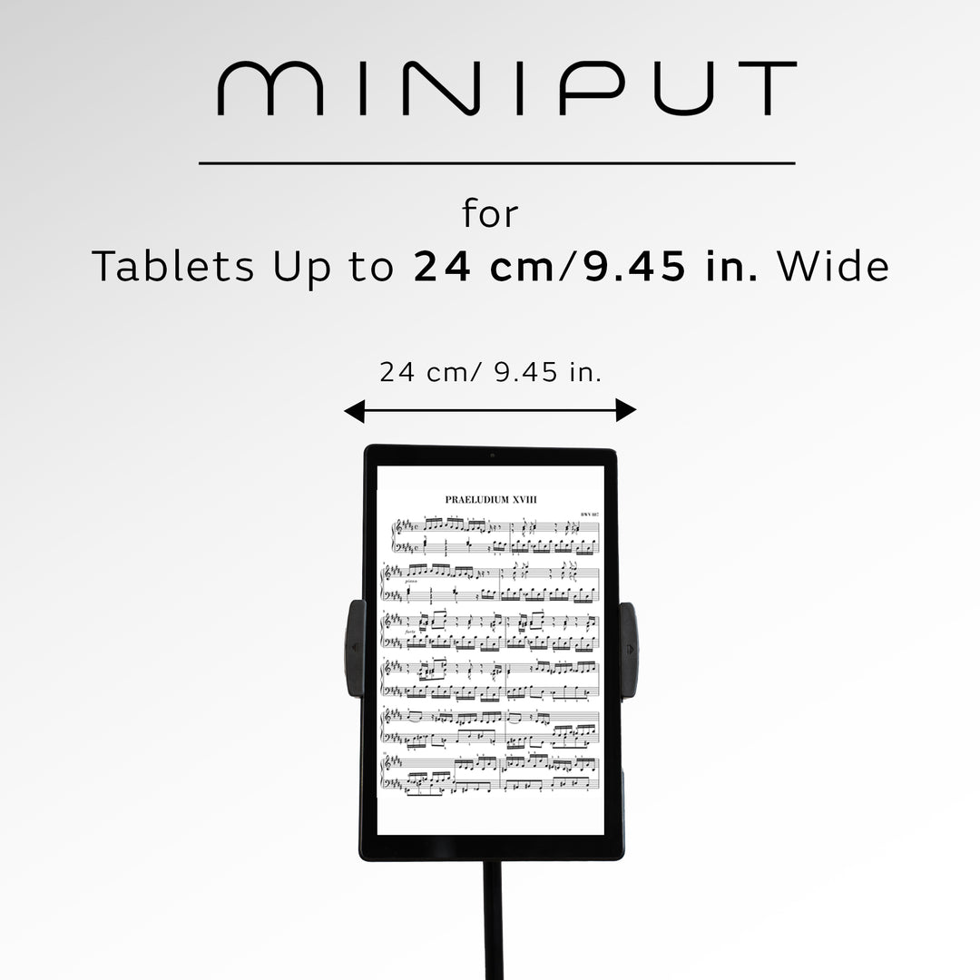 miniput for tablets uo to 24cm wide