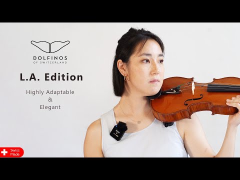 DOLFINOS Limited AIR Edition L.A shoulder rest and chinrest for viola