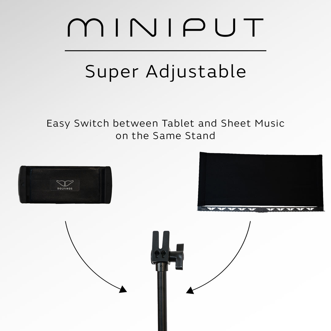 miniput music stand attachments