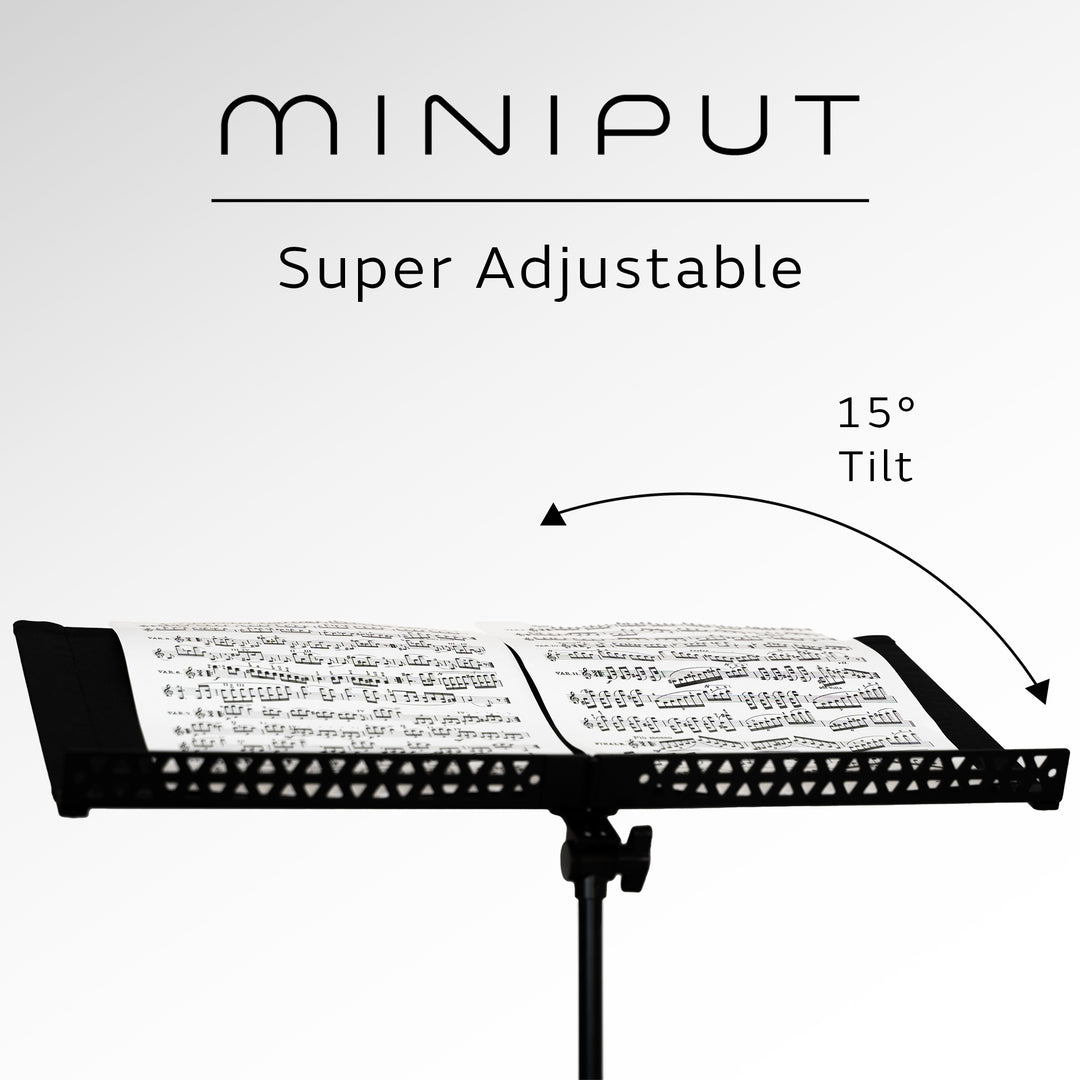 miniput for sheet music tilt