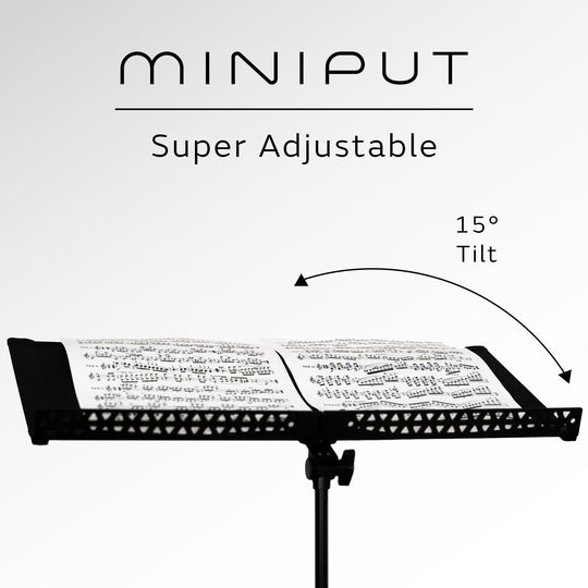 miniput for sheet music tilt