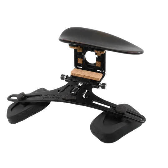 DOLFINOS Limited AIR Edition L.A shoulder rest and Berlin Black chinrest for viola