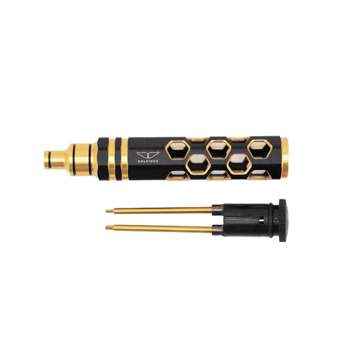 DOLFINOS Screwdriver Set (incl. 2 bits: 2mm & 1.5mm)