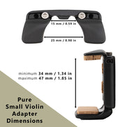 PURE Adapter (Violine), inkl. passendem Werkzeug