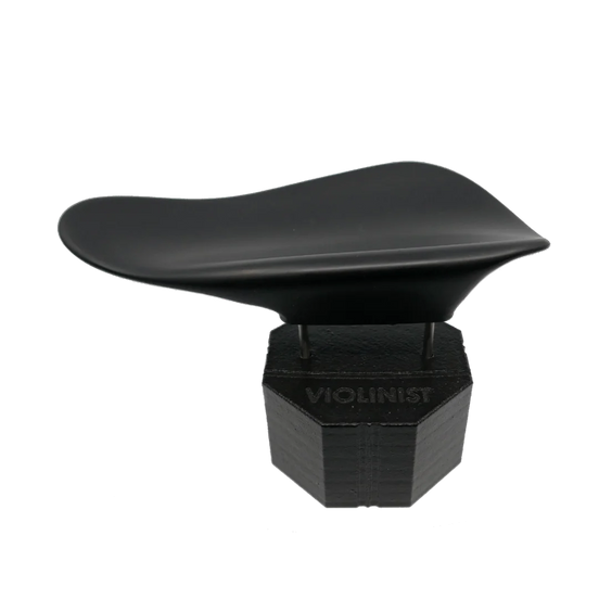 The DOLFINOS Chinrests On Demand - Vienna Low / ABS / Black