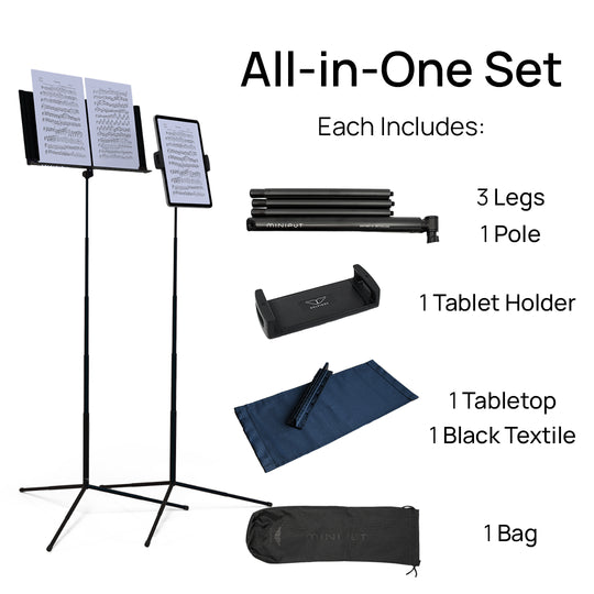Orchester-Bundle (10+ miniput-Tabletständer)