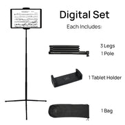 Quartet Bundle (4 x miniput music stand - Digital Set)