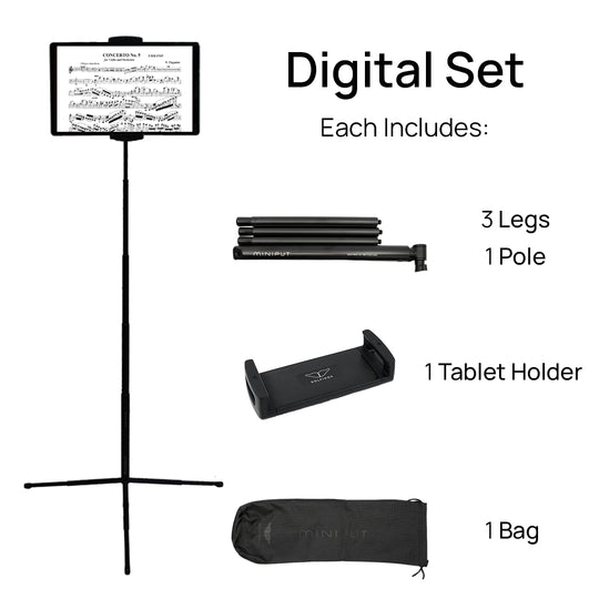 miniput - digital music stand