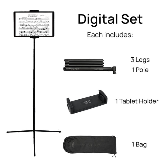 Orchester-Bundle (10+ miniput-Tabletständer)