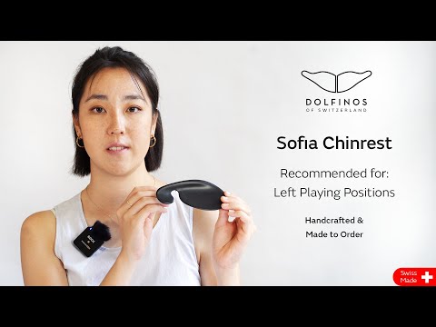 The DOLFINOS Chinrests On Demand - Sofia / Black