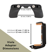 DOLFINOS Adapter (viola), incl. suitable tool set