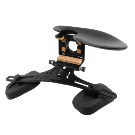 DOLFINOS Limited AIR Edition L.A shoulder rest and Venezia Black chinrest for viola