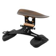 DOLFINOS Limited AIR Edition L.A shoulder rest and Vienna Brown chinrest for viola
